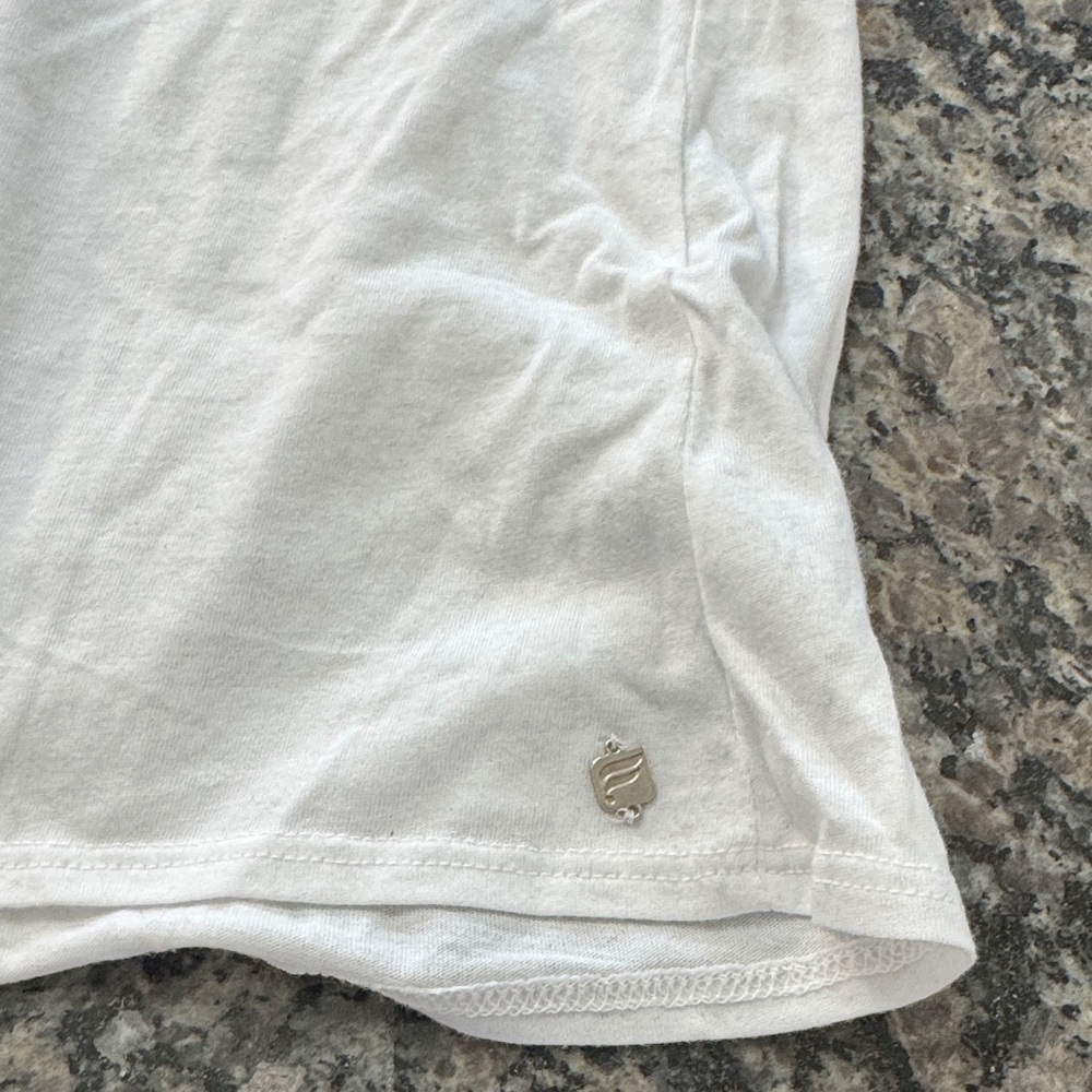 Fabletics White open & Knot-Back Sleeveless Tank … - image 6